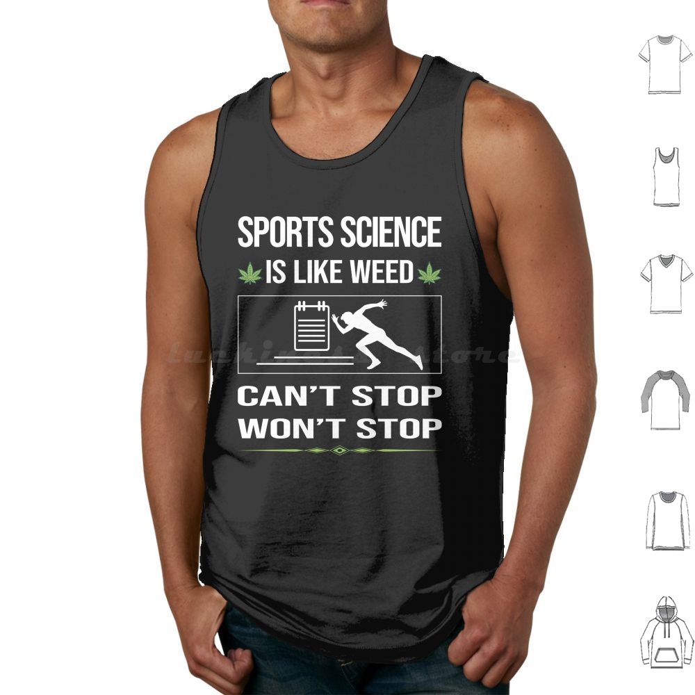 Science And Hobby - Funny Can't Stop Sports Science Tank