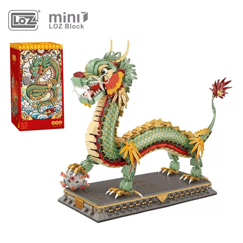 Solar System Orrery - LOZ 1416pcs Chinese Dragon Model Building