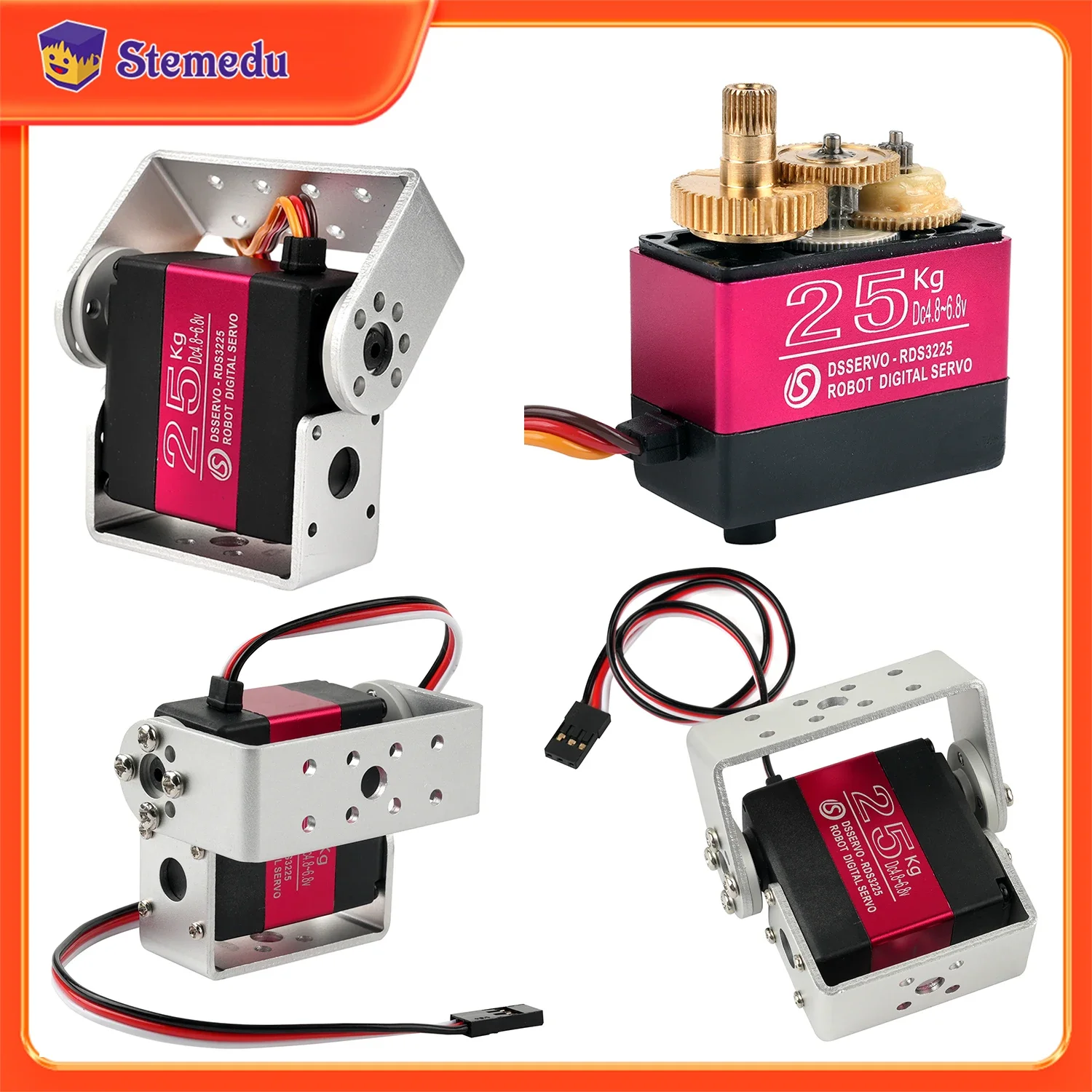 Robot Arm Motor - 25KG Robot Digital Servo High Torque