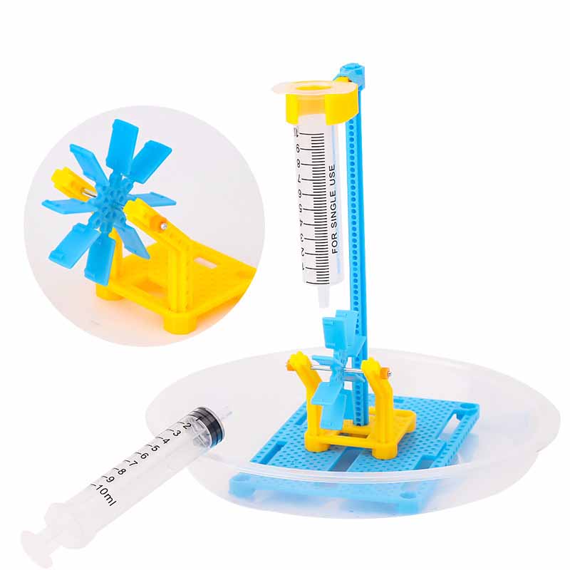 Science Toy - DIY Water Wheel Car Science And