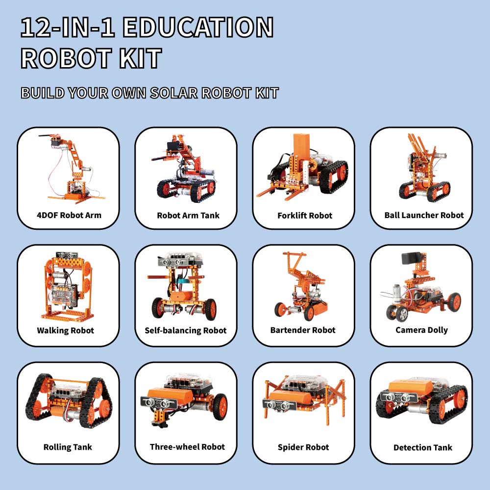 Advanced Multi-model Diy Progr - Science Project Robot recension och pris