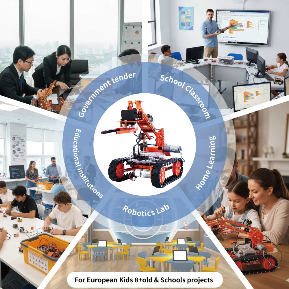 Advanced Multi-model Diy Progr - Science Project Robot recension och pris