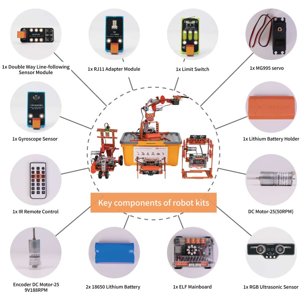 Advanced Multi-model Diy Progr - Science Project Robot recension och pris