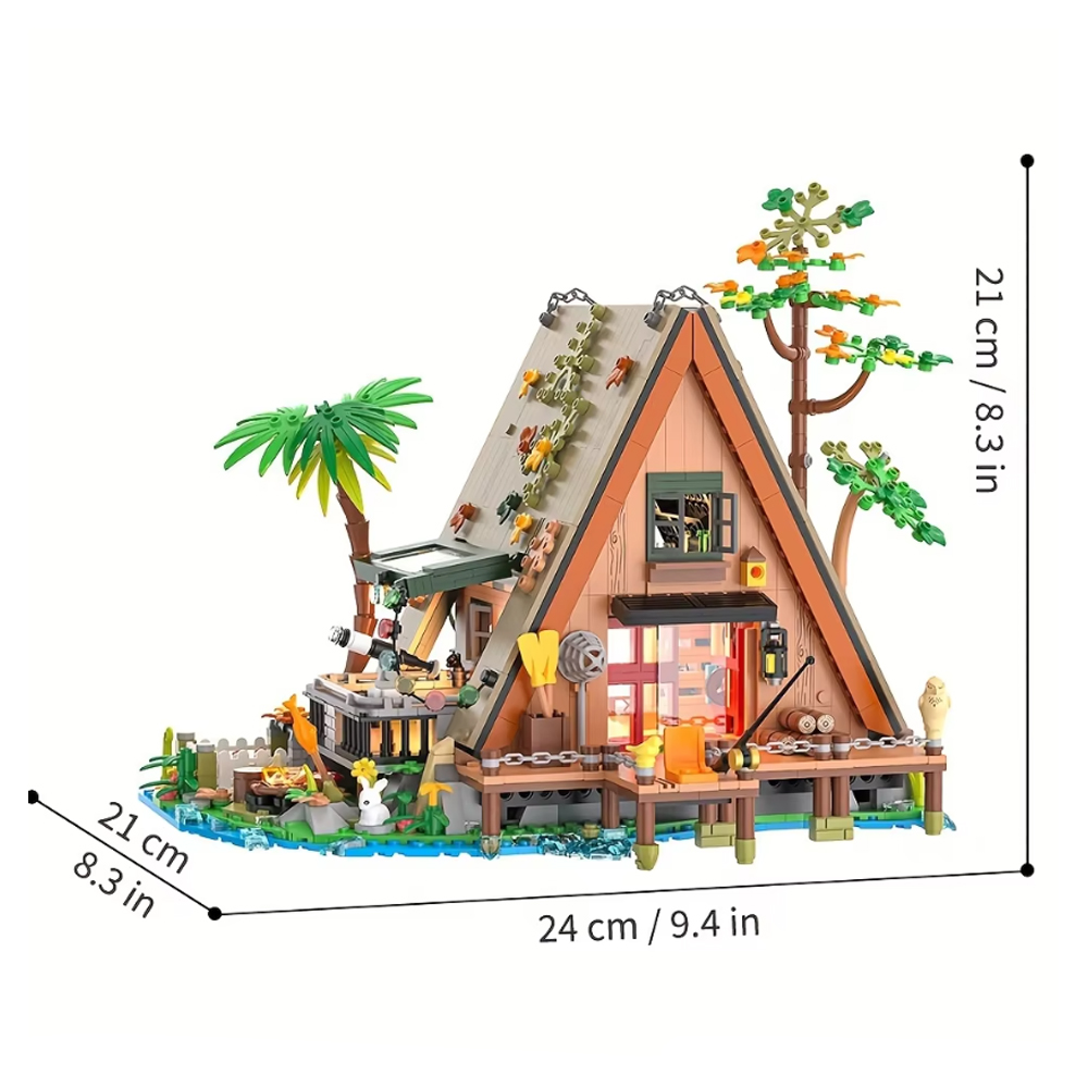 1486PCS / 1108PCS Forest House - Solar System Orrery recension och pris