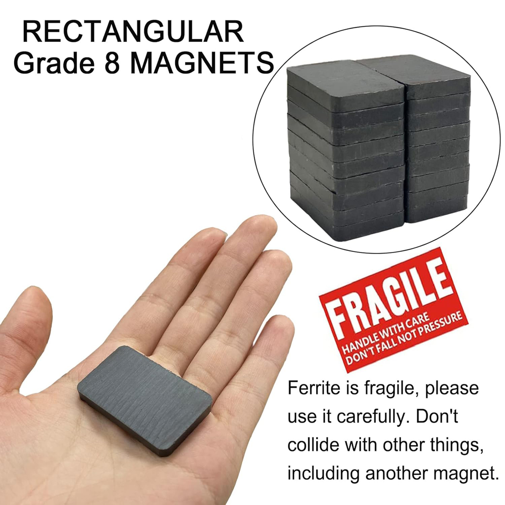 Ferrite Ceramic Blocks Magnets - Science And Hobby recension och pris