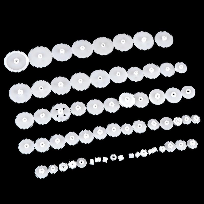 [BBA]58Pcs/set Plastic Gear Ki - Science Project Robot recension och pris