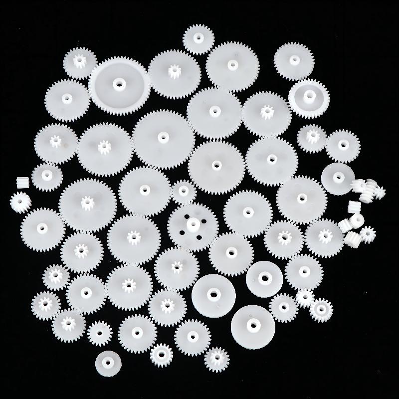 [BBA]58Pcs/set Plastic Gear Ki - Science Project Robot recension och pris