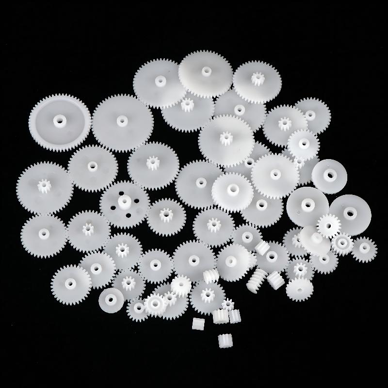 [BBA]58Pcs/set Plastic Gear Ki - Science Project Robot recension och pris