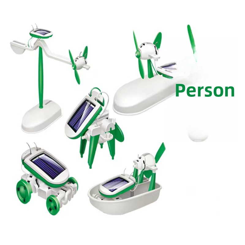 Robot Kits 6 in 1 DIY Solar Ro - Science Project Robot recension och pris