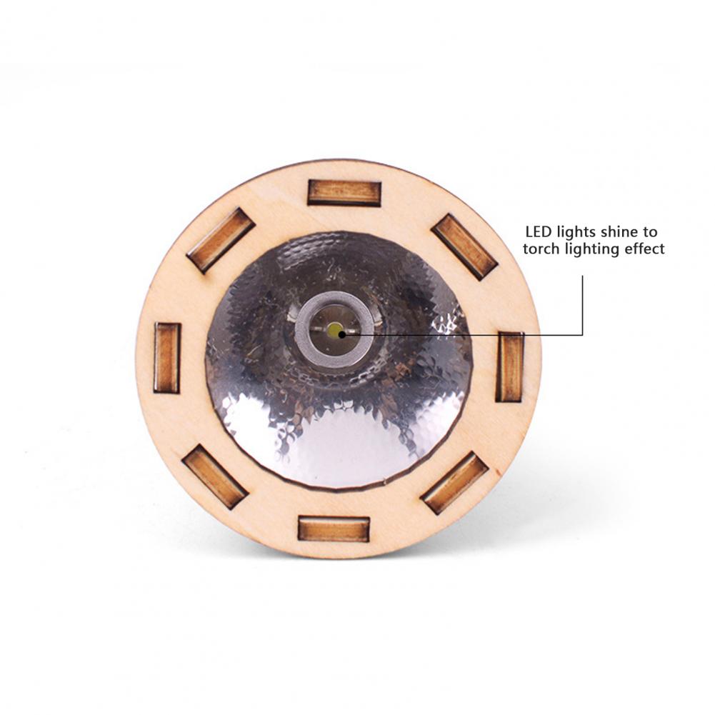 Wooden DIY Flashlight Puzzle K - Science Project Diy recension och pris