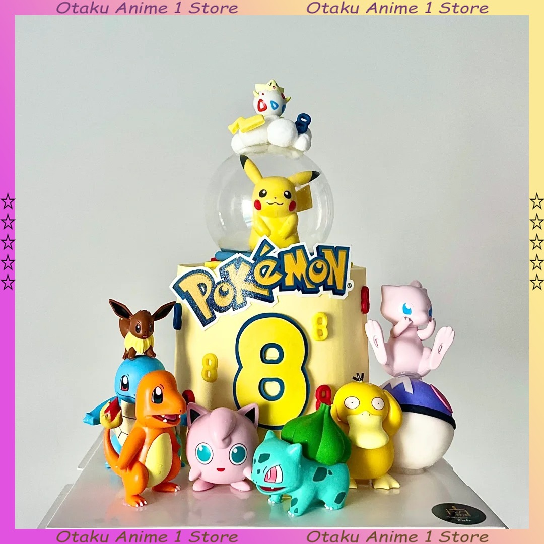 13PCS/SET Pikachu Cake Topper  - Science Of Happiness recension och pris