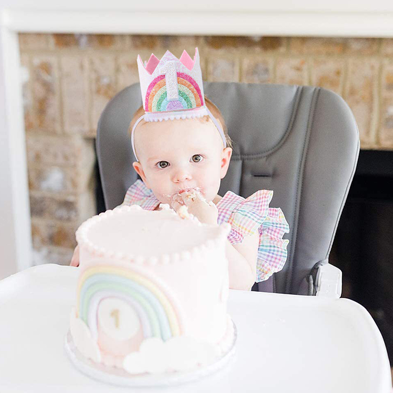 Felt Rainbow Theme Birthday Pa - Science Of Happiness recension och pris