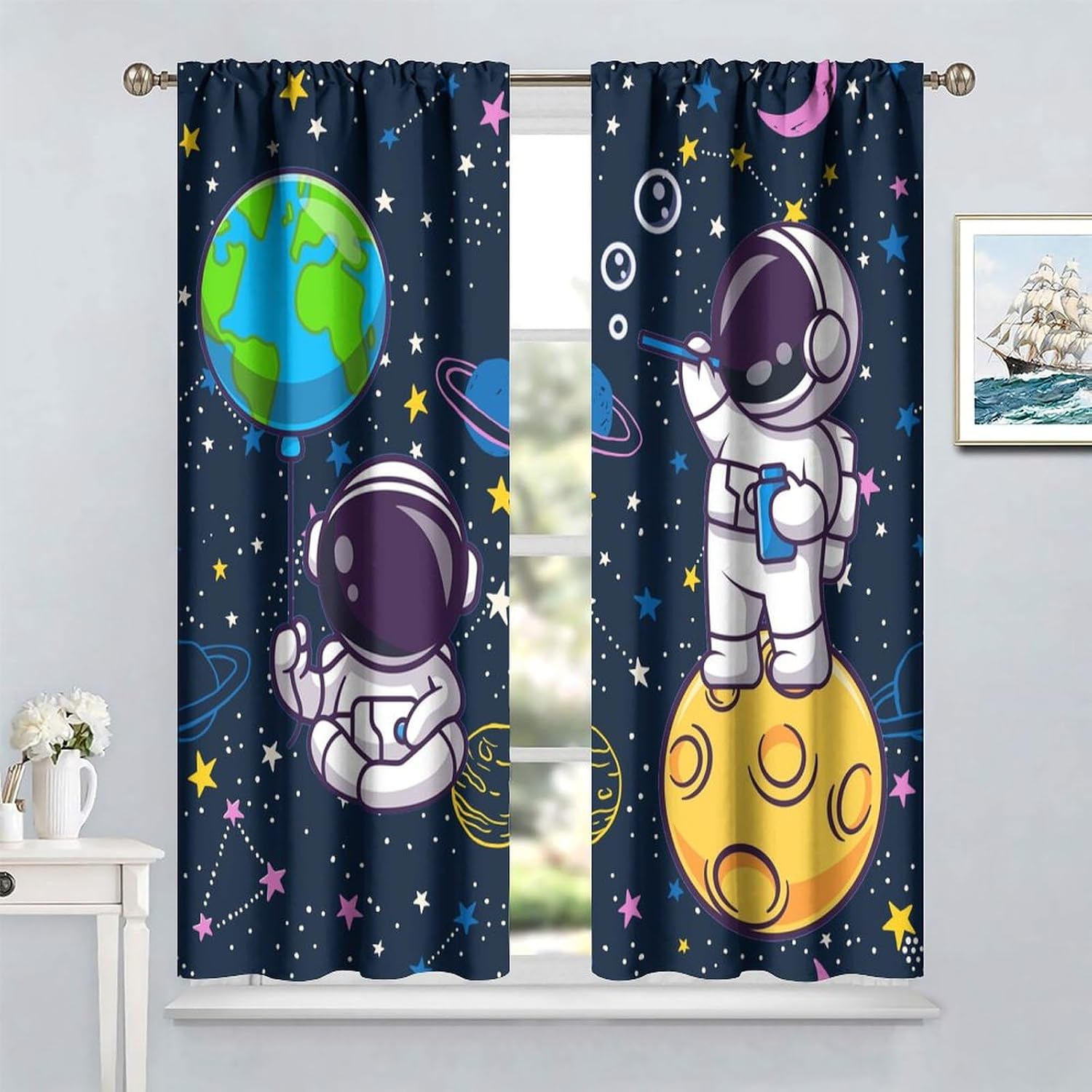Outer Space Astronaut Galaxy C - Science Nursery recension och pris