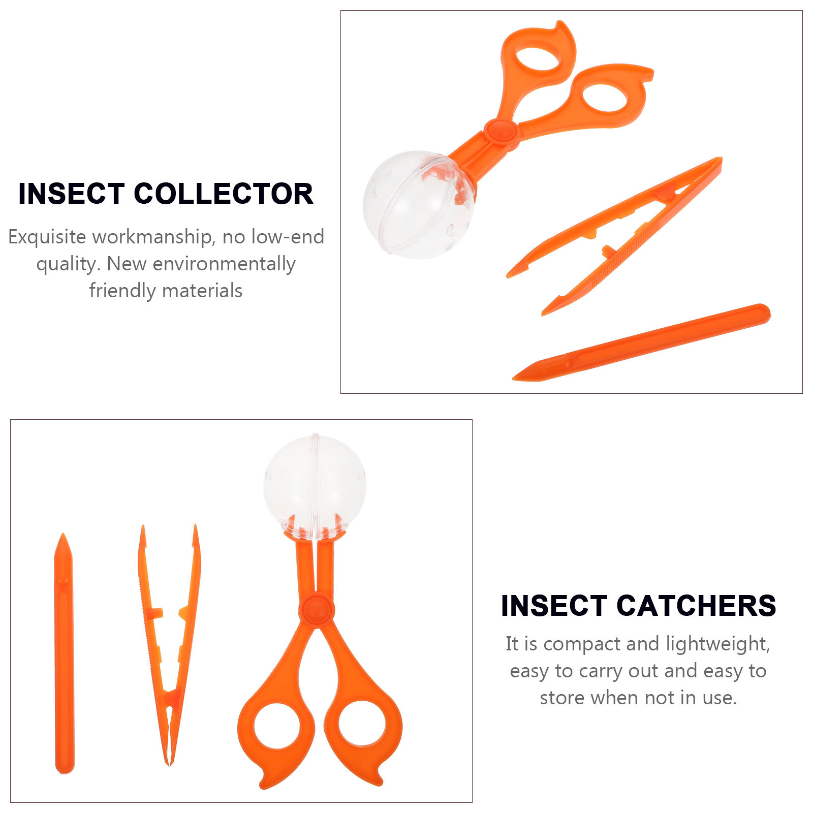 2Sets Insect Catcher High Qual - Science Toy recension och pris