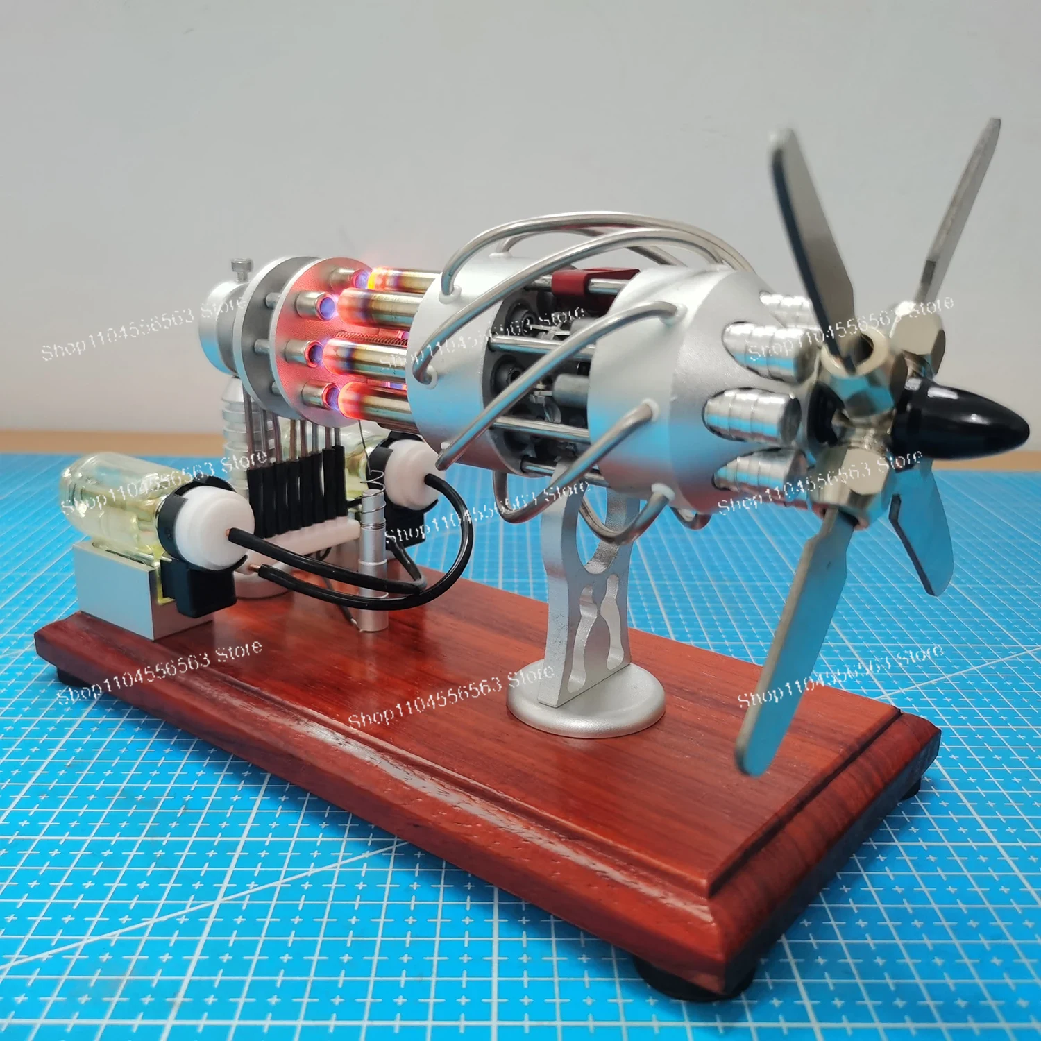 Hot Air 16-Cylinder Stirling E - Science Toy recension och pris
