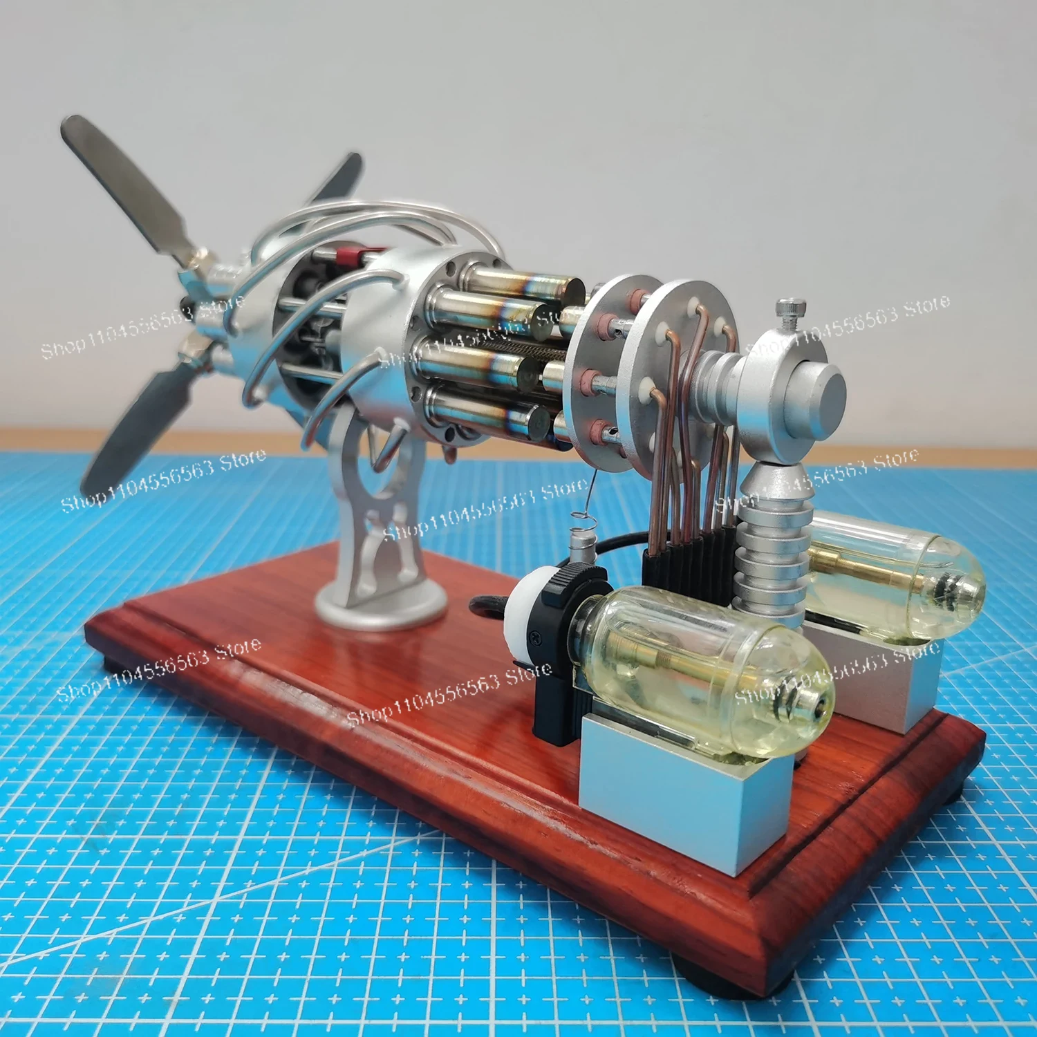 Hot Air 16-Cylinder Stirling E - Science Toy recension och pris
