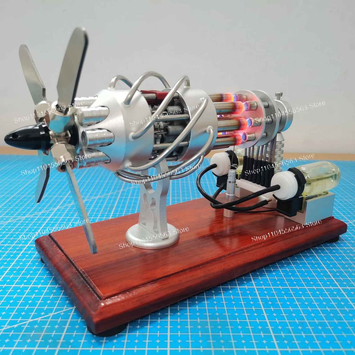 Hot Air 16-Cylinder Stirling E - Science Toy recension och pris