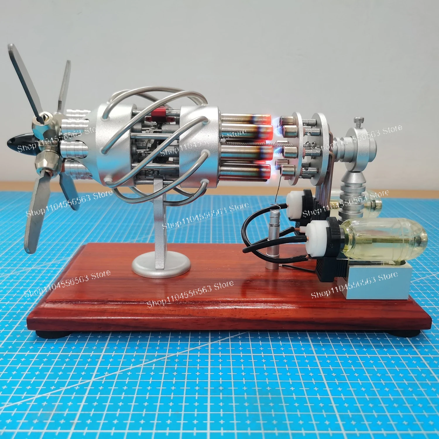 Hot Air 16-Cylinder Stirling E - Science Toy recension och pris