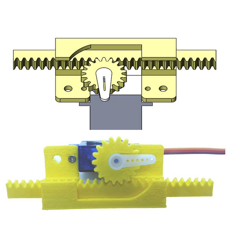 Linear Servo Robot Arm Robotic - Science Project Robot recension och pris