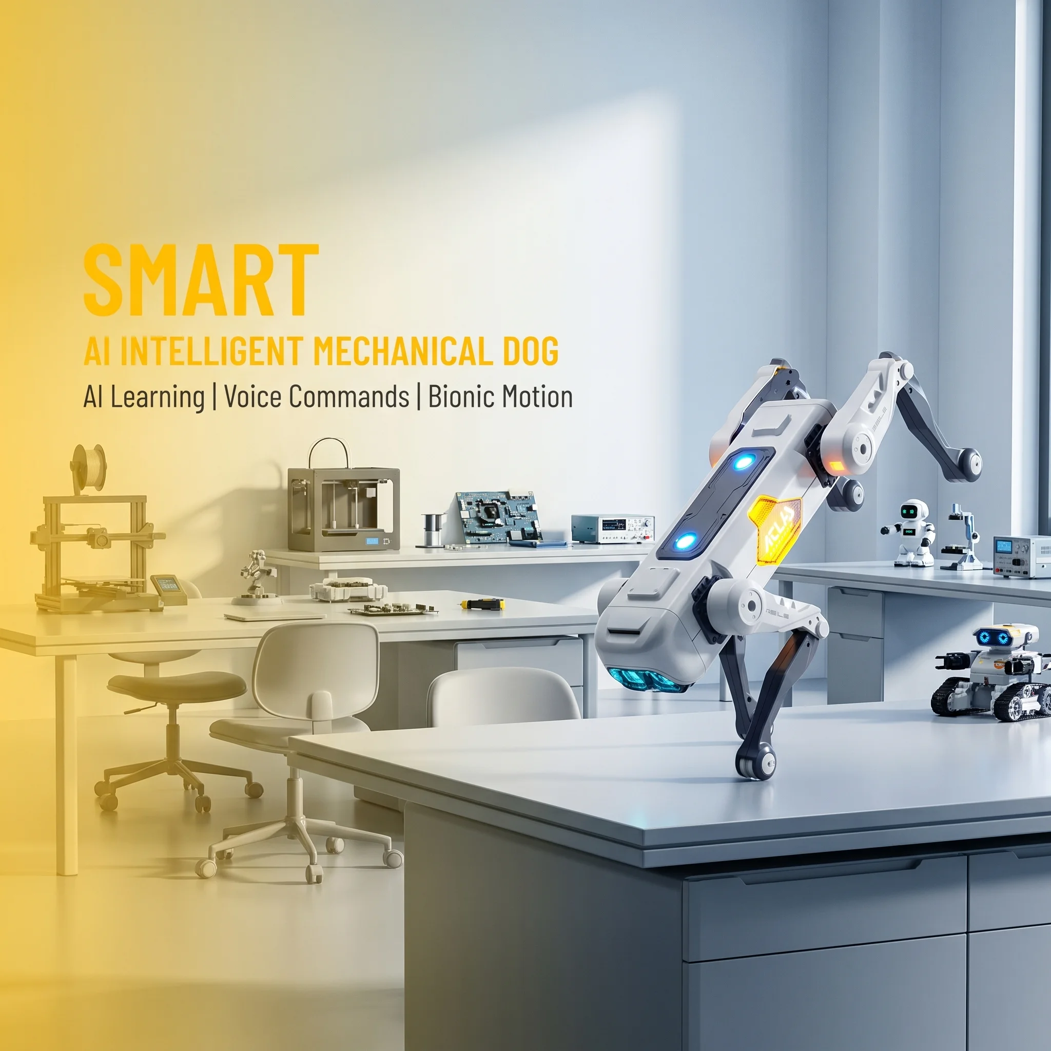 AI Smart Robot Dog, Voice & AP - Science Robotics recension och pris