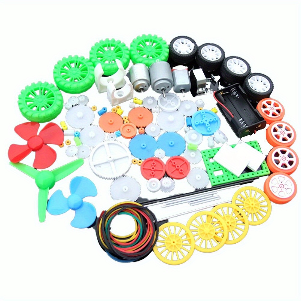 112pcs DC Motor Kit Electric M - Science Project Diy recension och pris