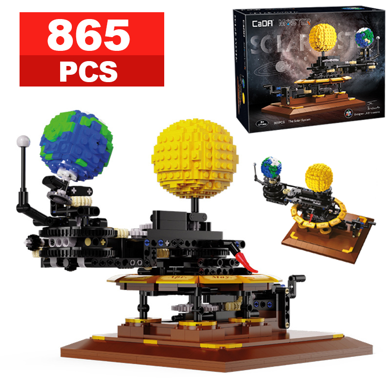 865 Pcs MOC City Solar System  - Solar System Orrery recension och pris