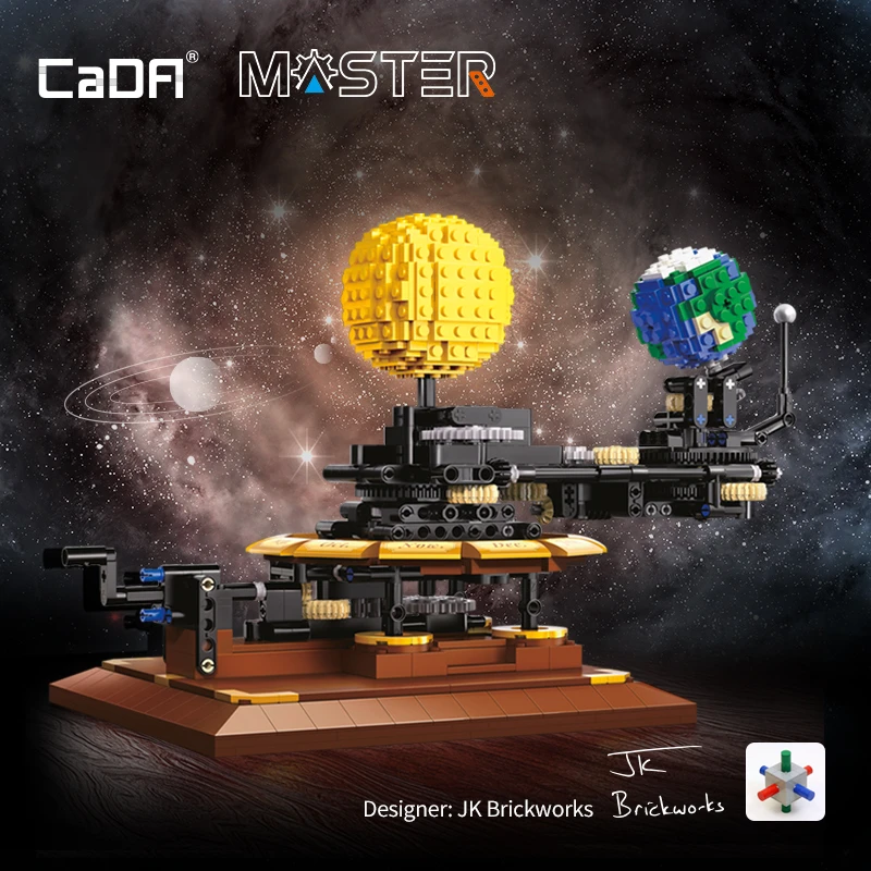 865 Pcs MOC City Solar System  - Solar System Orrery recension och pris