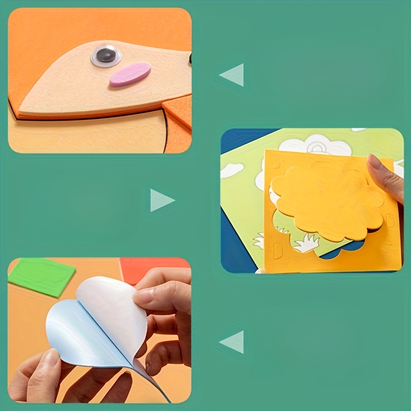 3D Stickers for Kids, Disposab - Science Project Diy recension och pris