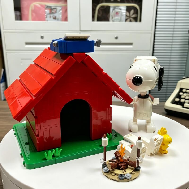 2026  964pcs Cute Cartoon Pupp - Solar System Orrery recension och pris