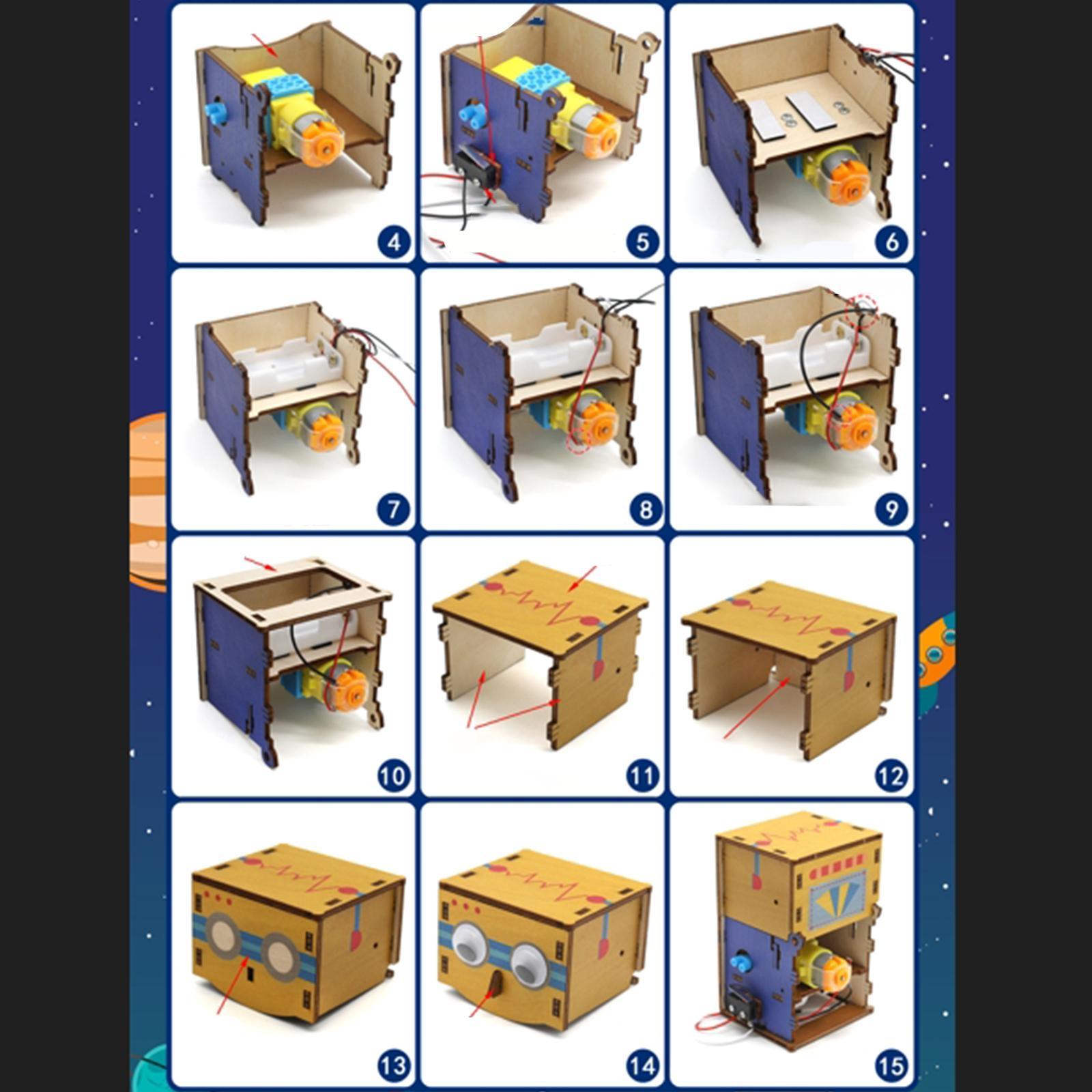 Wood Science Project Model Set - Science Project Robot recension och pris